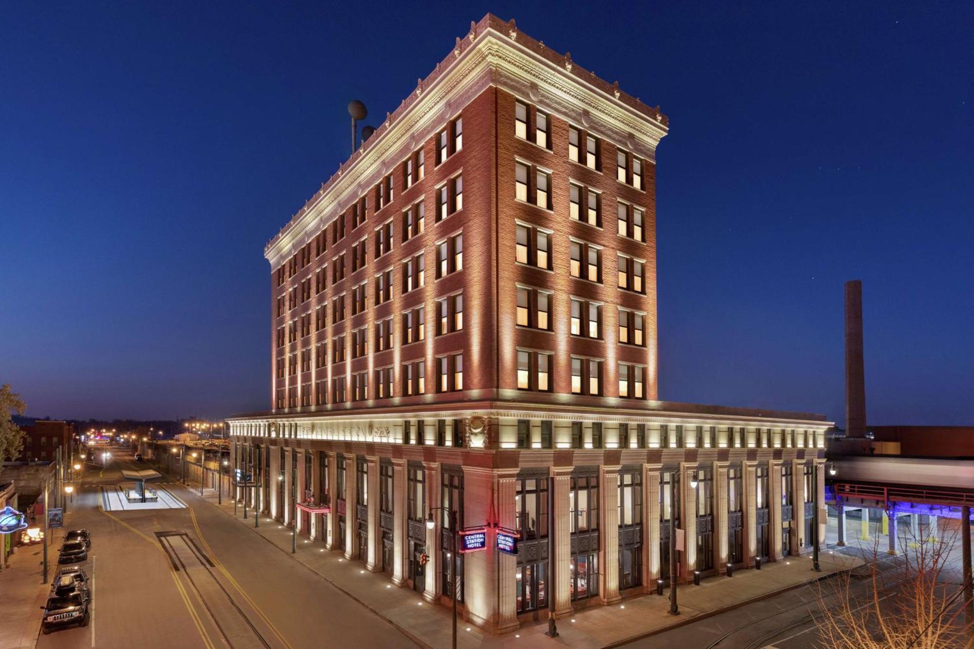 เดอะ เซ็นทรัล สเตชั่น เมมฟิส คูริโอ คอลเลคชั่น บาย ฮิลตัน Hotel ภายนอก รูปภาพ